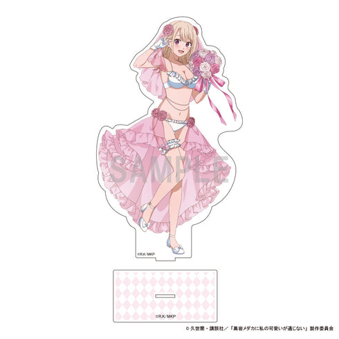 『黒岩メダカに私の可愛いが通じない』BIGアクリルスタンド 川井モナ 水着ウエディングver